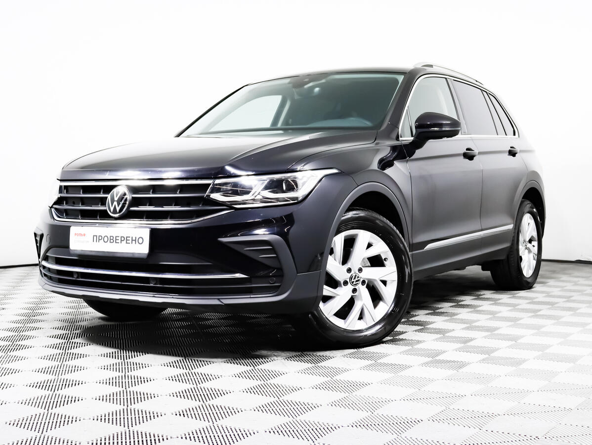 Купить Volkswagen Tiguan 2021 г.в. с пробегом 34000 км, цена 3697000 руб в  Москве. Продажа б/у Volkswagen Tiguan Внедорожник 5 дв. кпп Робот